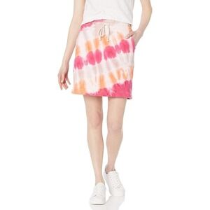 Goodthreads Women's Paperbag Waist Heritage Fleece Multicolor  Skirt Size M